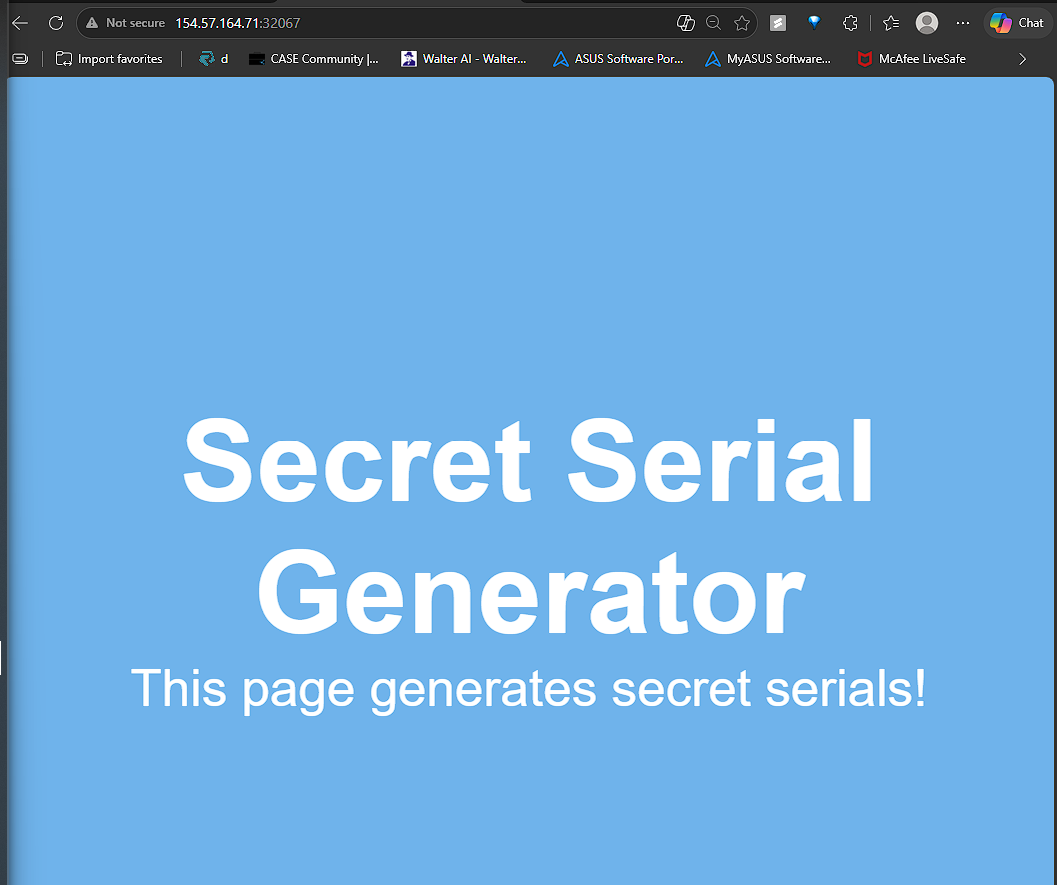 HTML page source view