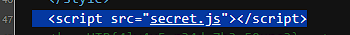 External JavaScript reference