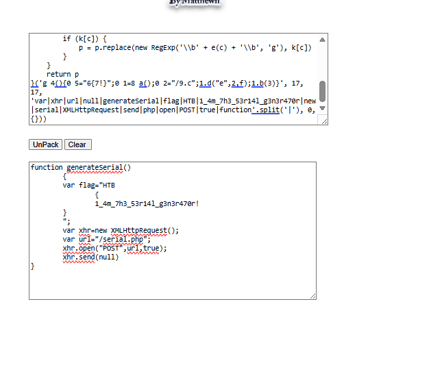 secret.js in browser devtools