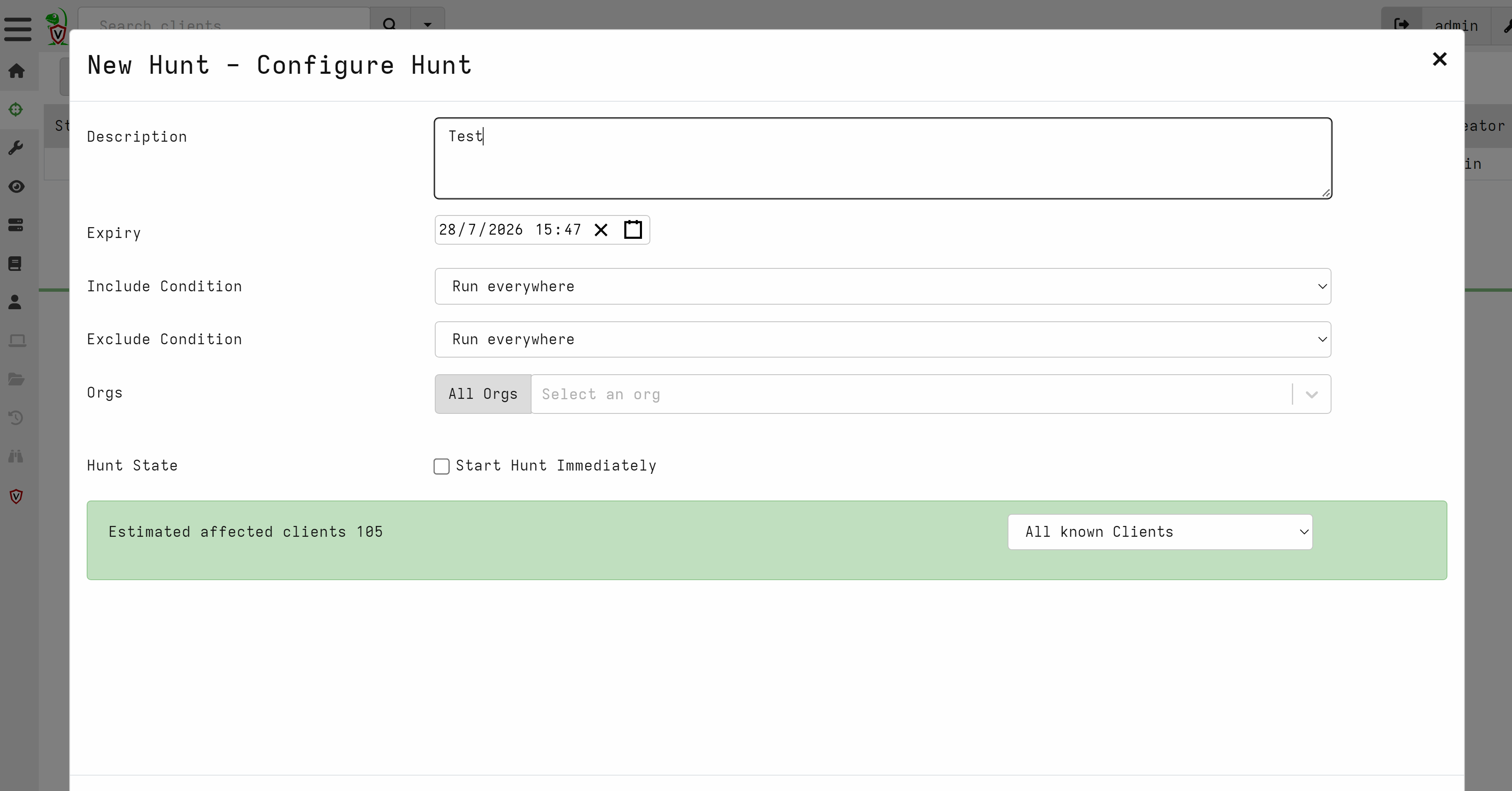 Rapid Triage screenshot
