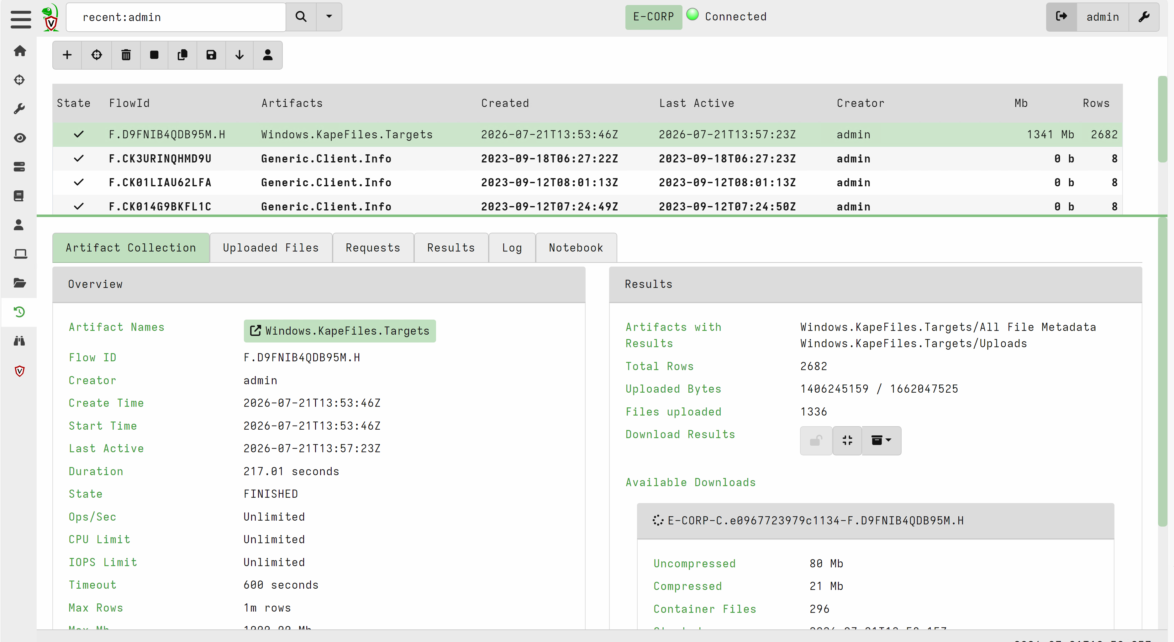 Question: Recover a Scheduled Task with Velociraptor screenshot