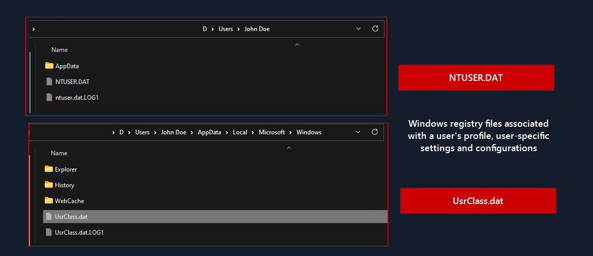 Windows Registry Analysis screenshot