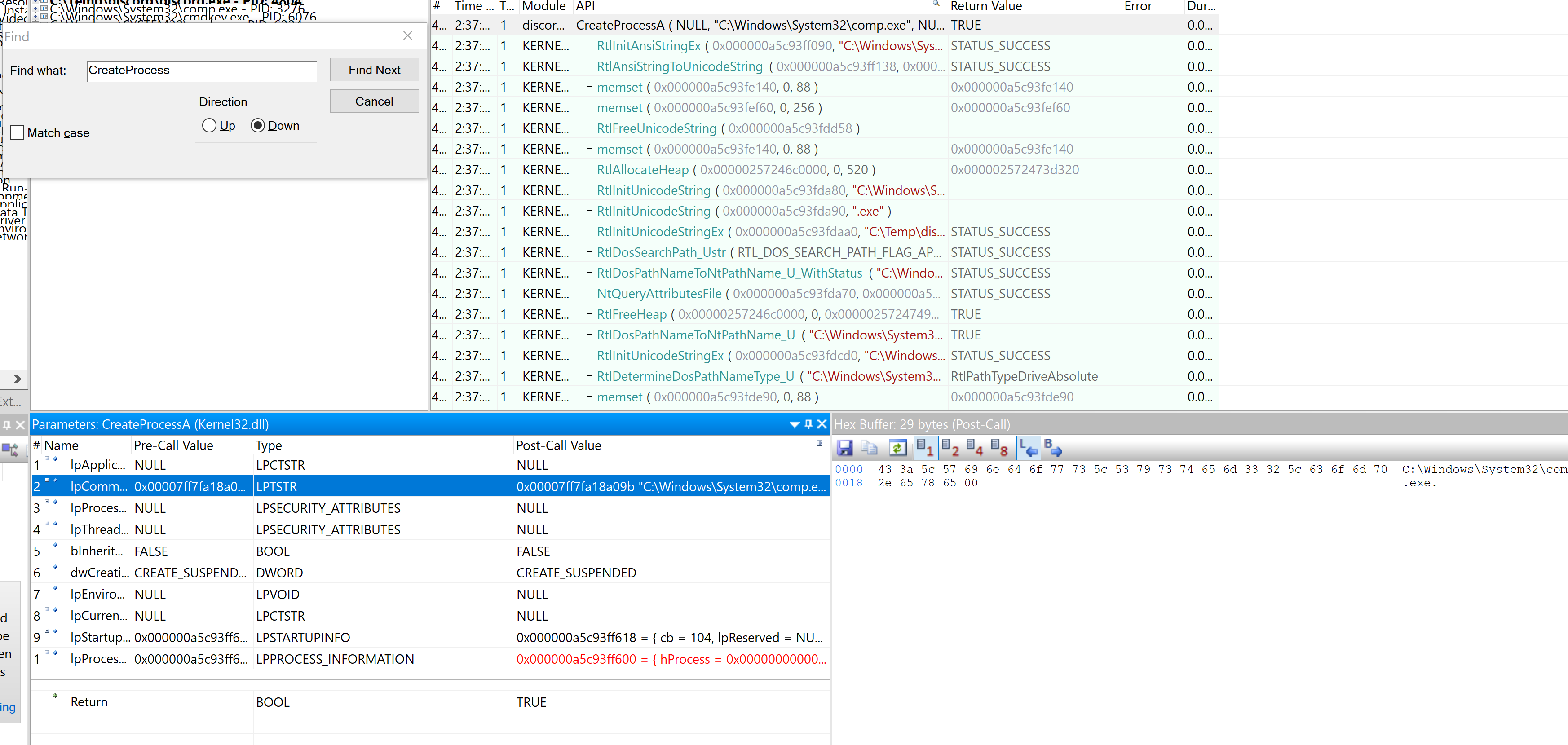 API Monitor Files screenshot