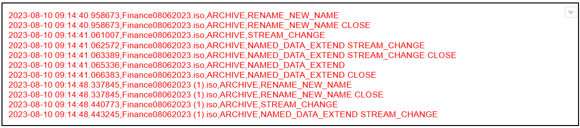 File Deletion and Recovery screenshot
