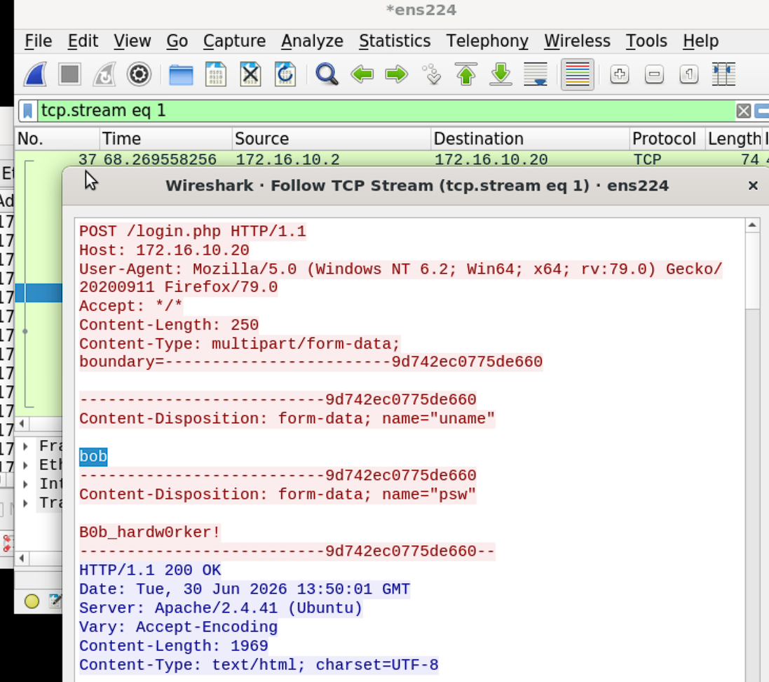 Following the HTTP stream for more detail