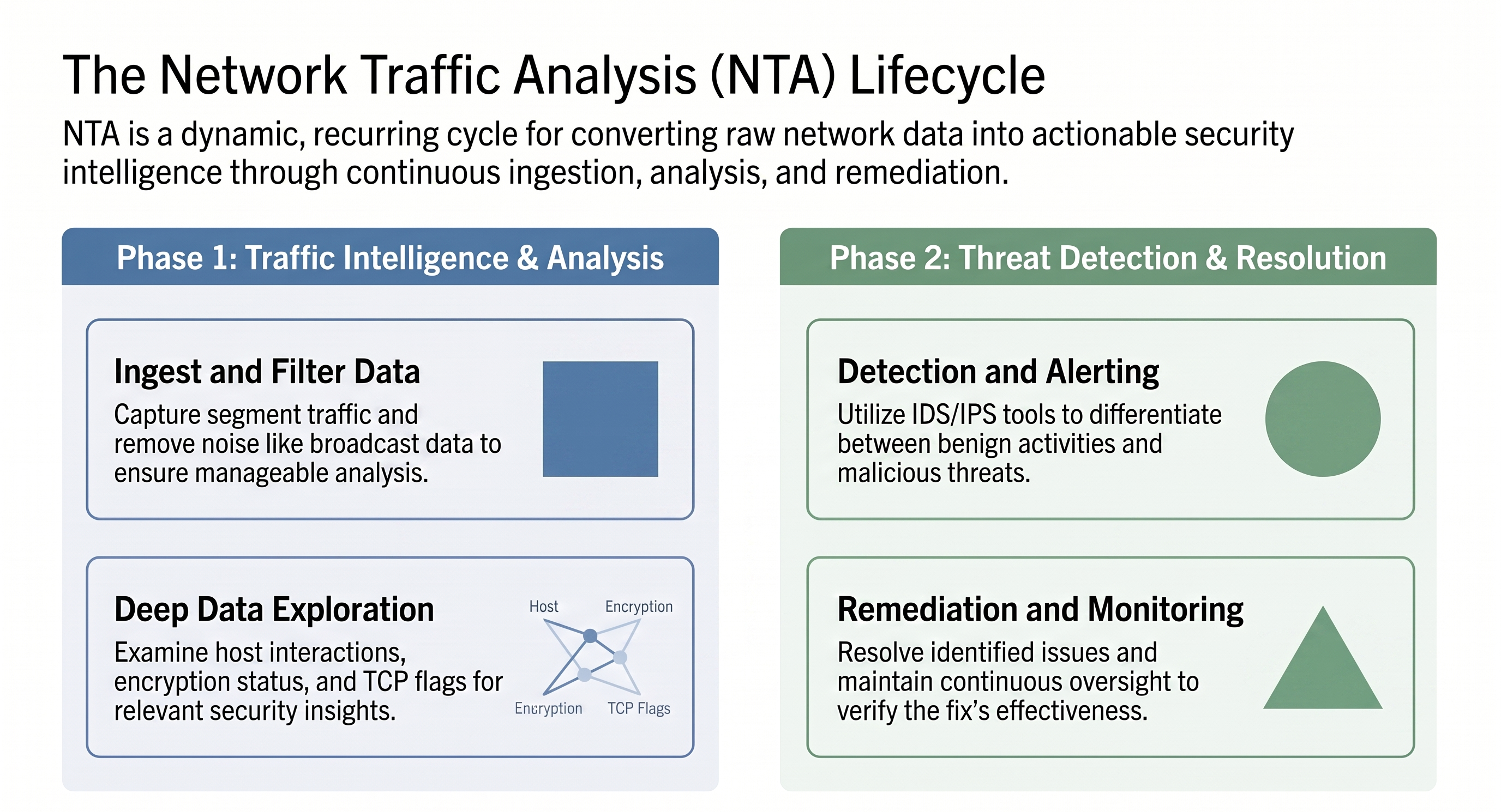 The NTA workflow as a dynamic cycle