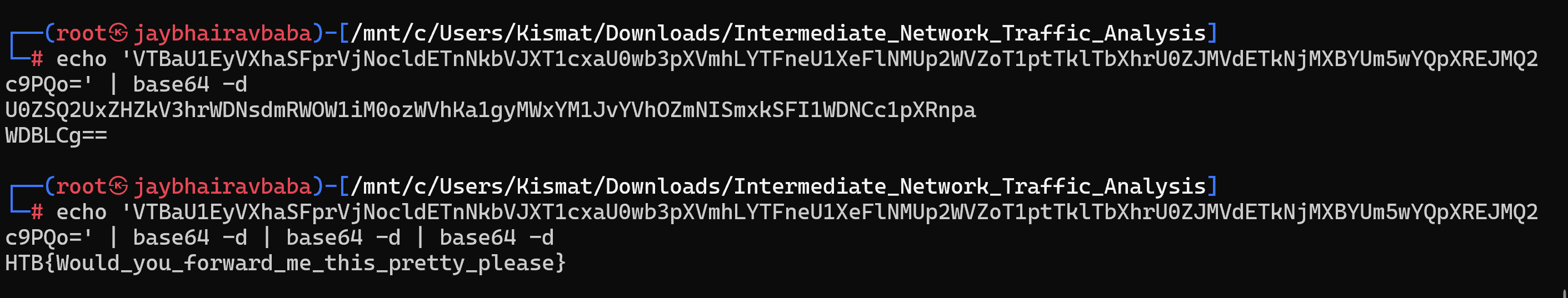 Further encoded DNS payload